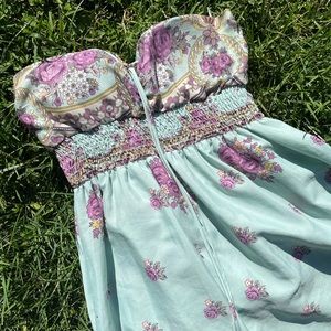Gorgeous Strapless Boho Maxi